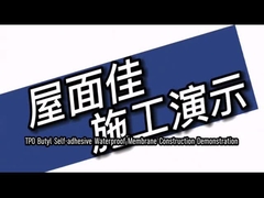 Membrana de impermeabilización auta-adhesivo butílica del impermeable de Bondsure® TPO